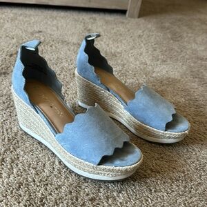 Francesca Blue espadrilles